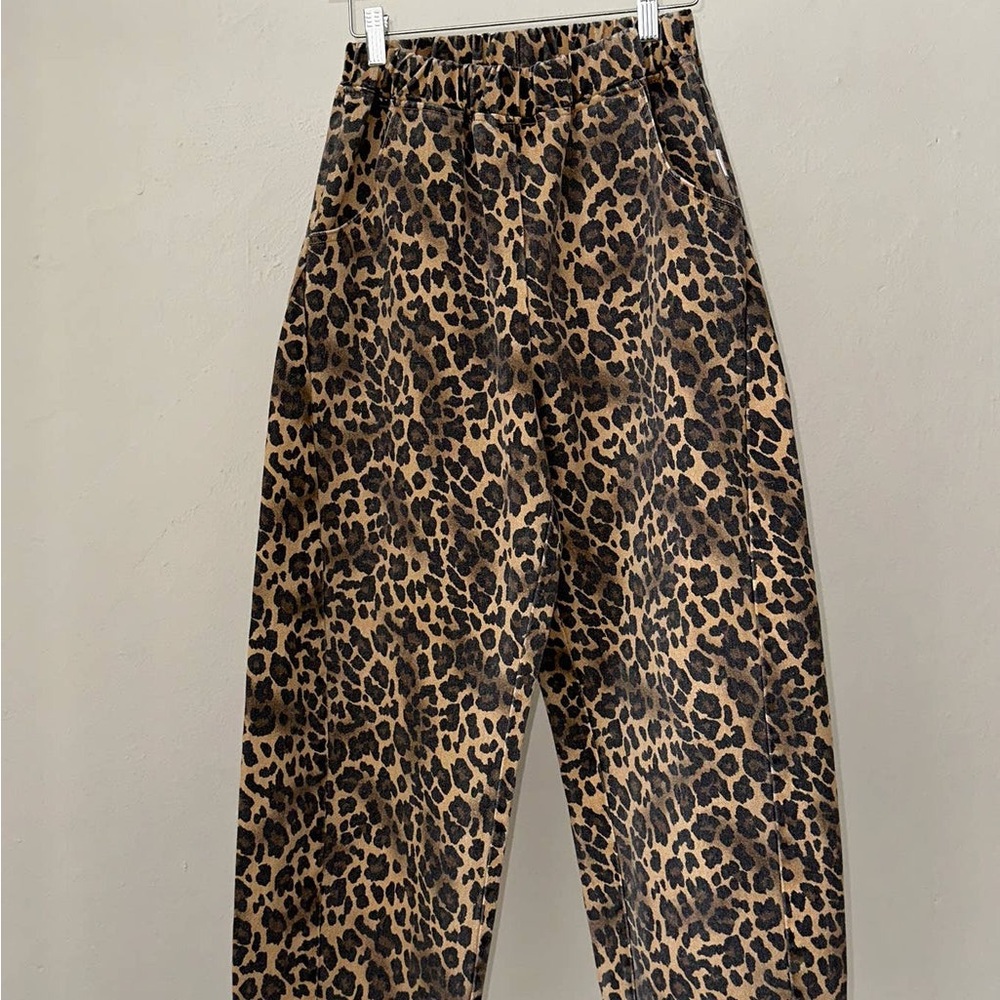 Le Bon Shoppe Arc Pants Leopard NWT